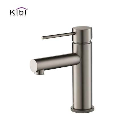Kibi Circular X Single Handle Bathroom Vanity Sink Faucet KBF1010TT
